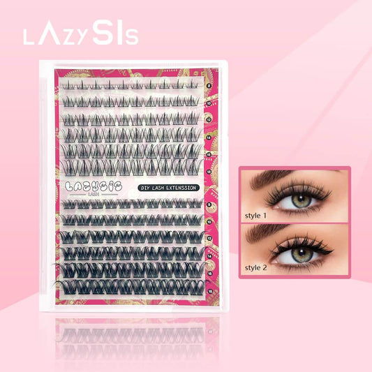 Lazysis trilogy mixed lash style (thin&thick)