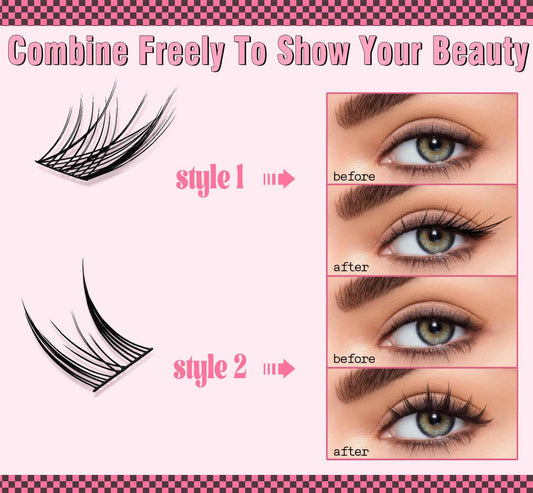 LazySisUSA Fox and Cat Eye Lazysis Lashes, easy to wear and reusable