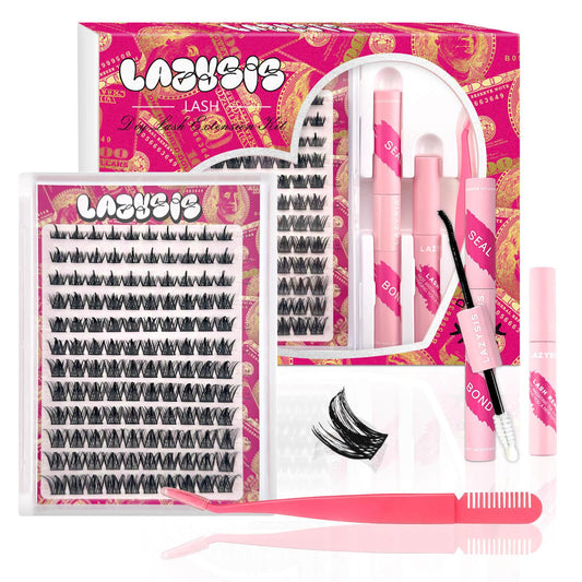 LazySisUSA Hybrid False Lashes, 3D layered style