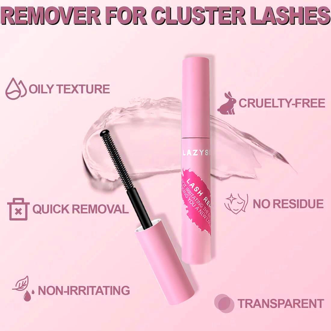 Protect natural lashes with LazySis USA safe lash removal tips